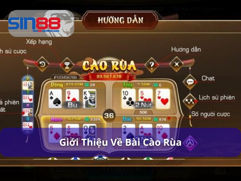 Giới thiệu Bài Cào Rùa